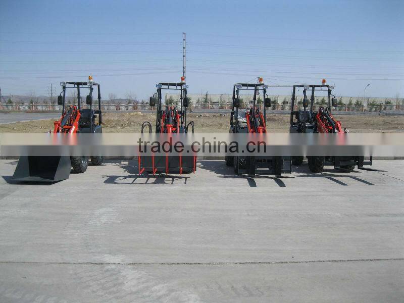Chinese new style with Quick Hitch and Joystick mini wheel loader