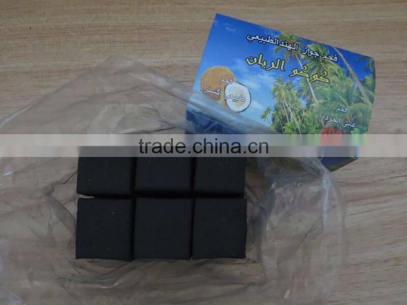 White Ash Coconut Shell Charcoal Shisha Hookah Charcoal