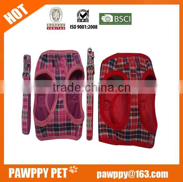 Soft mesh dog harness vest