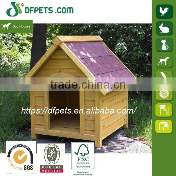Factory Direct Weatherproof Wooden Dog Kennel