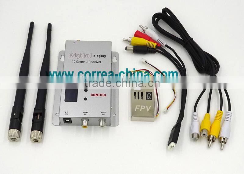 1258MHz 1280MHz Locked Frequency Light FPV 1.2G 1.3GHz Video Tx Rx Combo