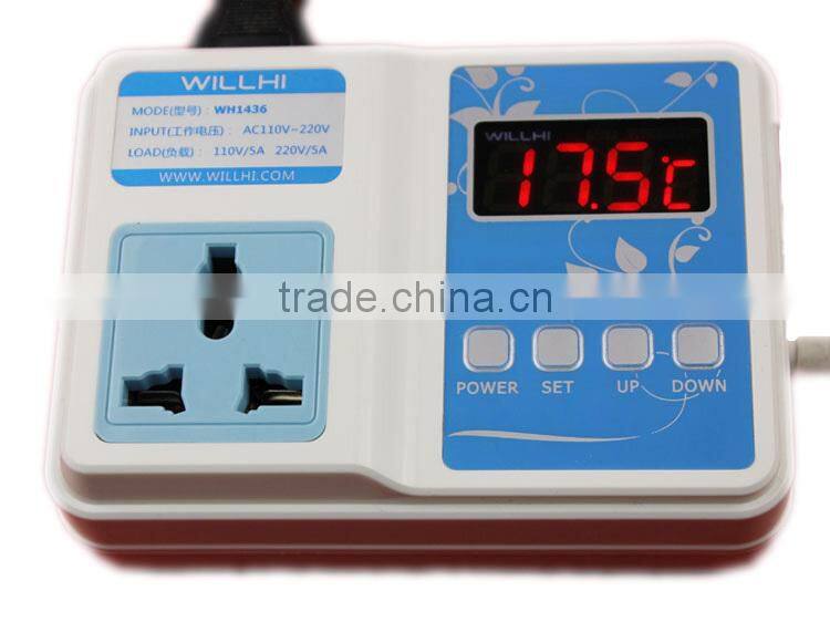 2015 Super Quality 80--250V Plug & Play Intelligent digital Thermostat with Remote Controller CE RoSH