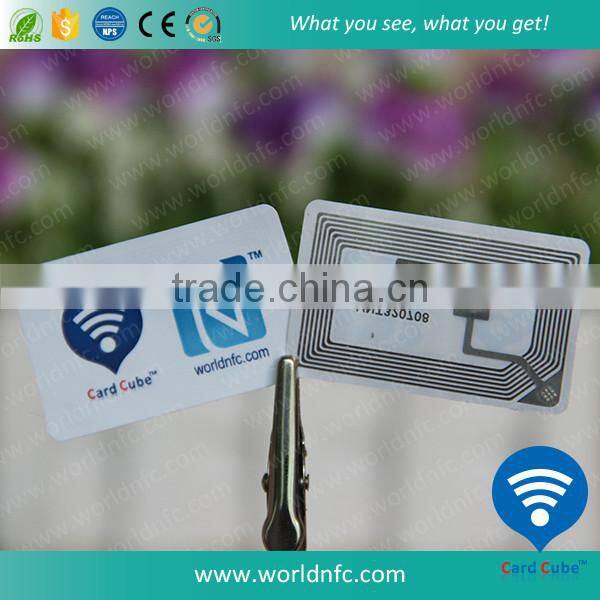 MFS50 Customized Passive Printed Paper RFID Sticker