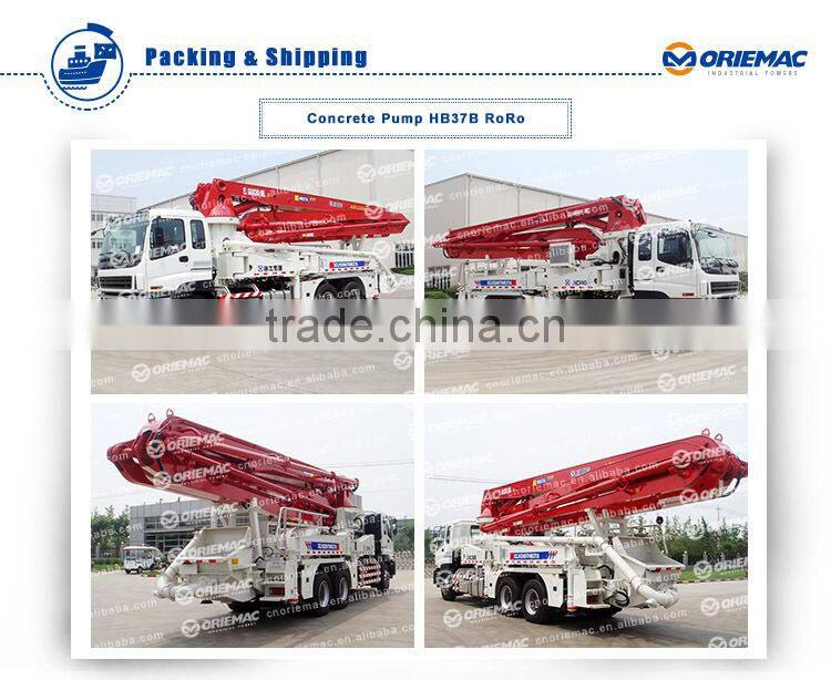 28m 29m 32m 33m Small Truck Concrete Boom Pump/Concrete Boom Pump Truck for sale in Algeria in