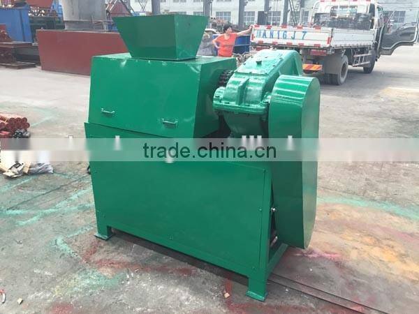 Double roller pelletizer machine, granulator making machine with CE