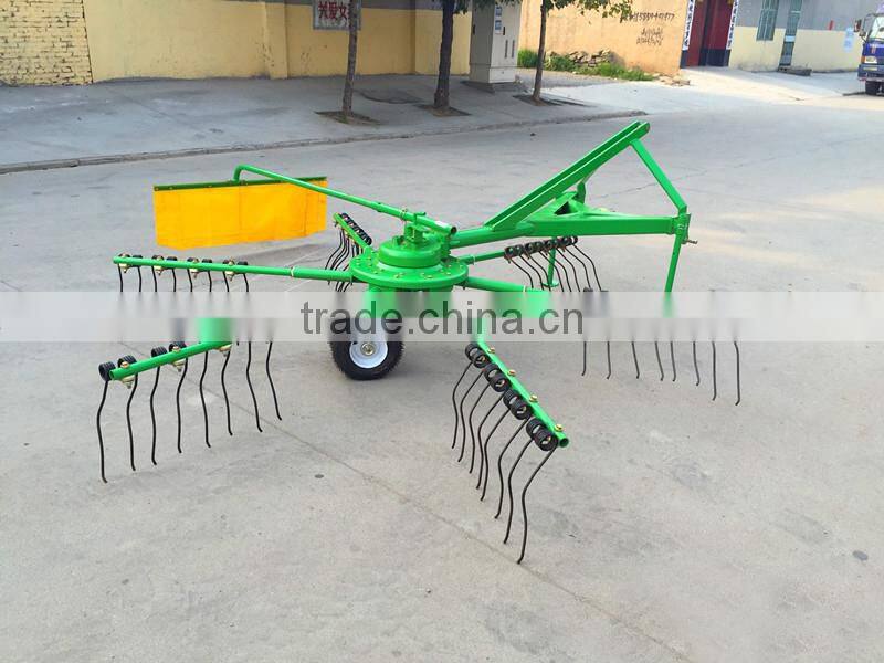 application silage, wheat, rice straw and corn straw hay rake for tractors