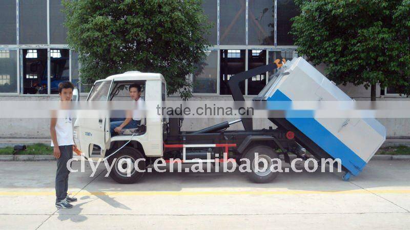 detachable container garbage truck