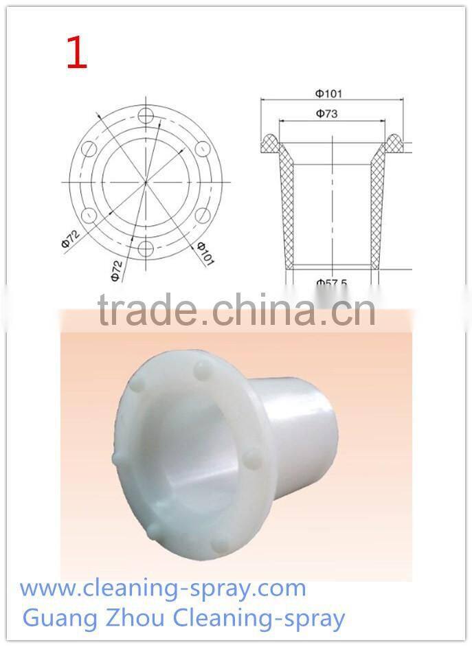 Automated assembly line filling machine equipment rubber plastic nylon fixed bottle cup nozzle73