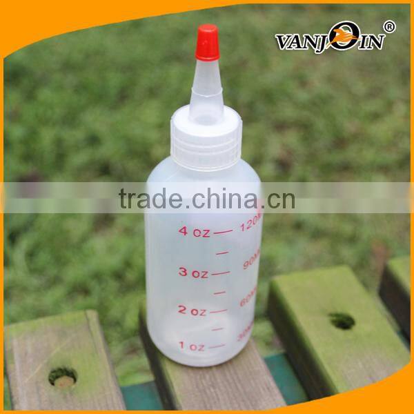 Screw Cap Sealing Type and PE Plastic Type plastic dosing liquid bottle