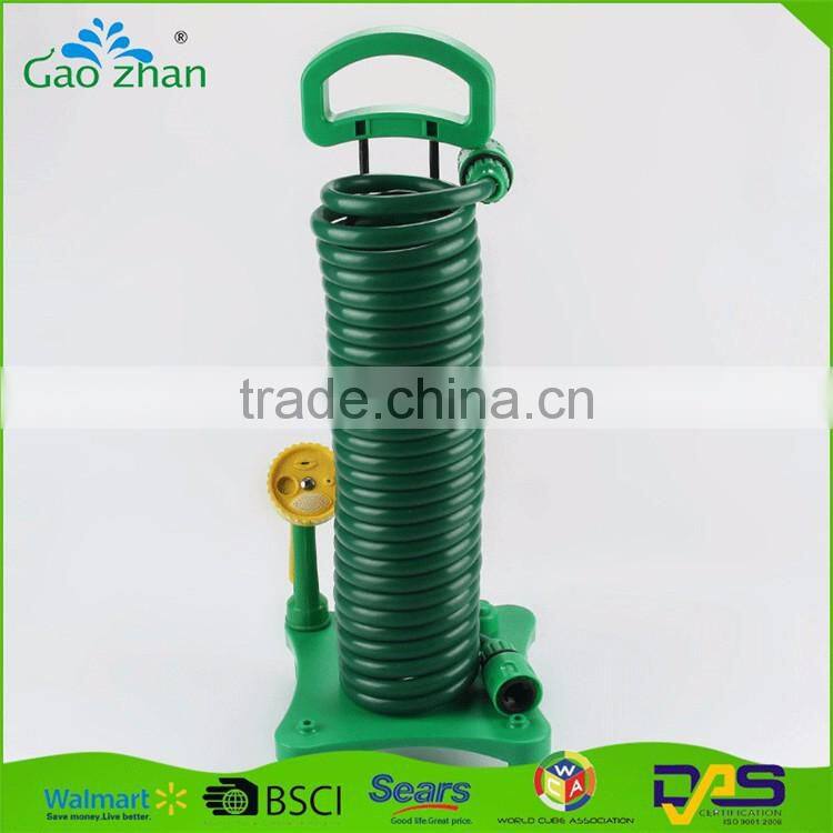 Promotional price competitive garden hose holder Coil hose cart