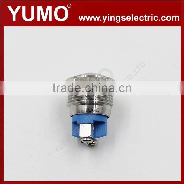 JS16B-10S Anti-Vandal metal push button switch