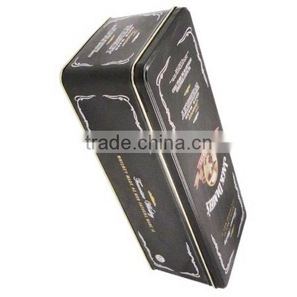 rectanguar metal tins with lids