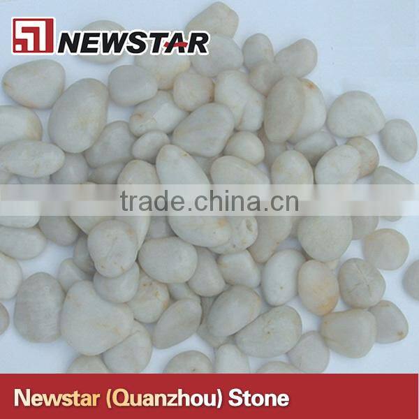 Newstar flat cleaning white pebbles,white rocks landscaping