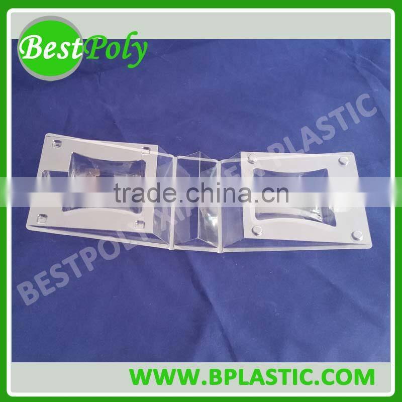 Clear clamshell packaging for chocolate, chocolate clamshell packing