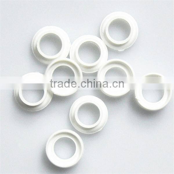 Eco-friendly plastic injection molding 16.5mm food grade PP ring for silicone valve
