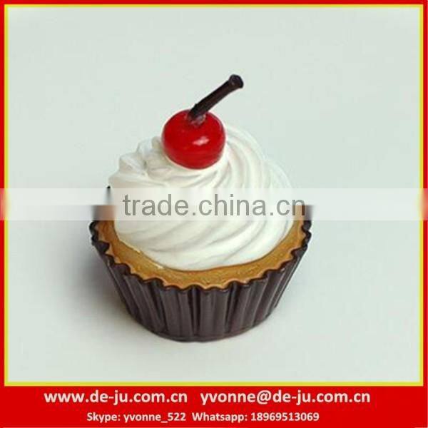 Customized Black Cake Cherry Exquisite Gift Candle