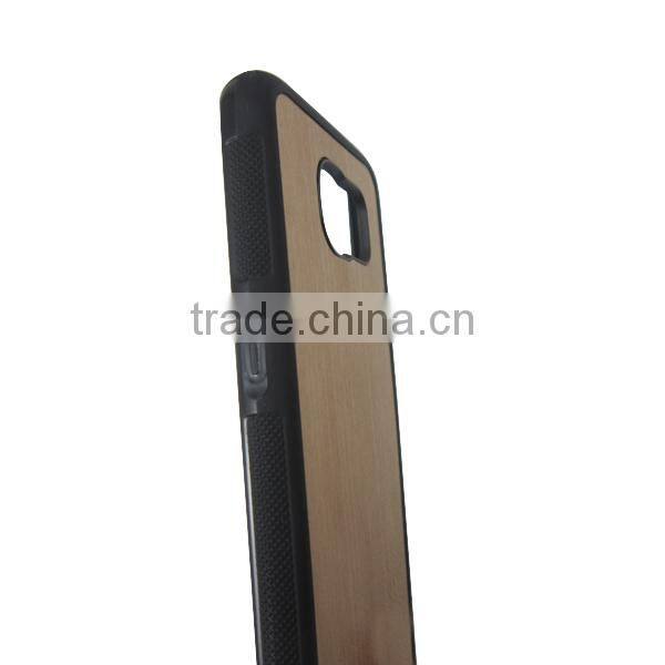 Hard wood case,custom cell phone cases for Samsung S6