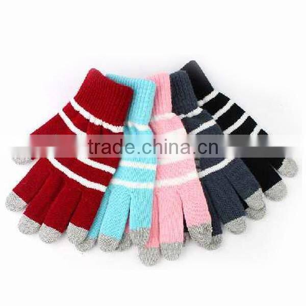 Hot selling colorful gloves,touch gloves,keep warm gloves