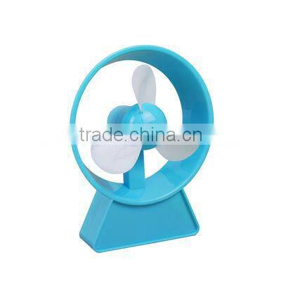 supply fashion USB battery dual-purpose clover mini fan