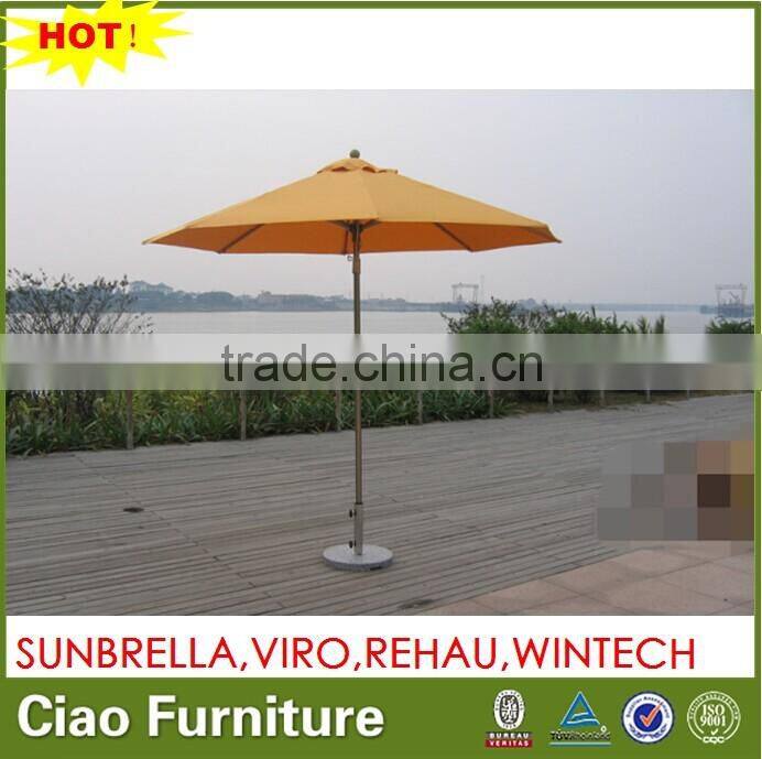 Project used outdoor big umbrella match tables