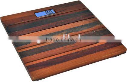 High Precision Wooden Bathroom Body Scale