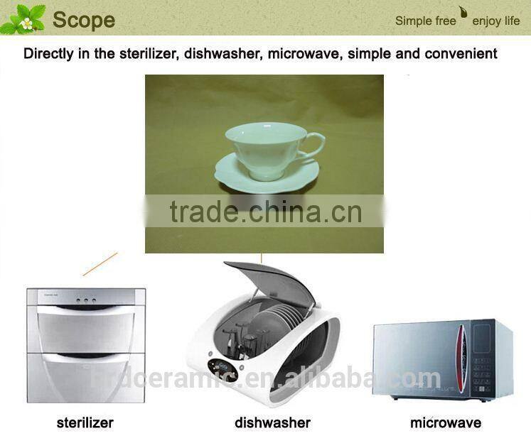 2014 modern white olden design china dinner set porcelain