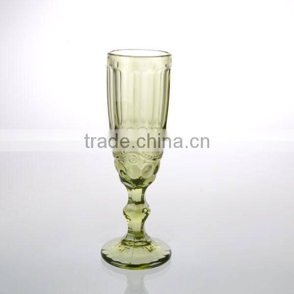 2016return to the ancients colours emboss originality wine glass set