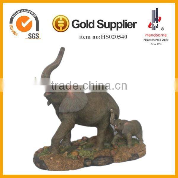 Cartoon Elephant,Hand Carved Elephants,Resin Statue Elephant