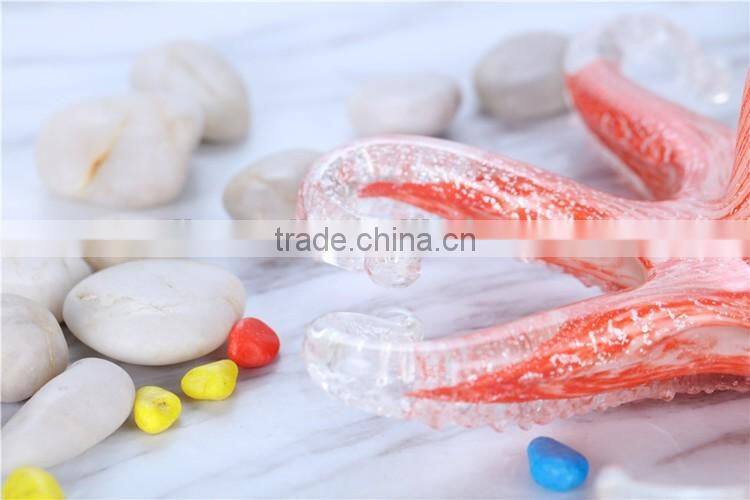 Vivid Colored Glass Octopus Handicraft for household decoration or gifts