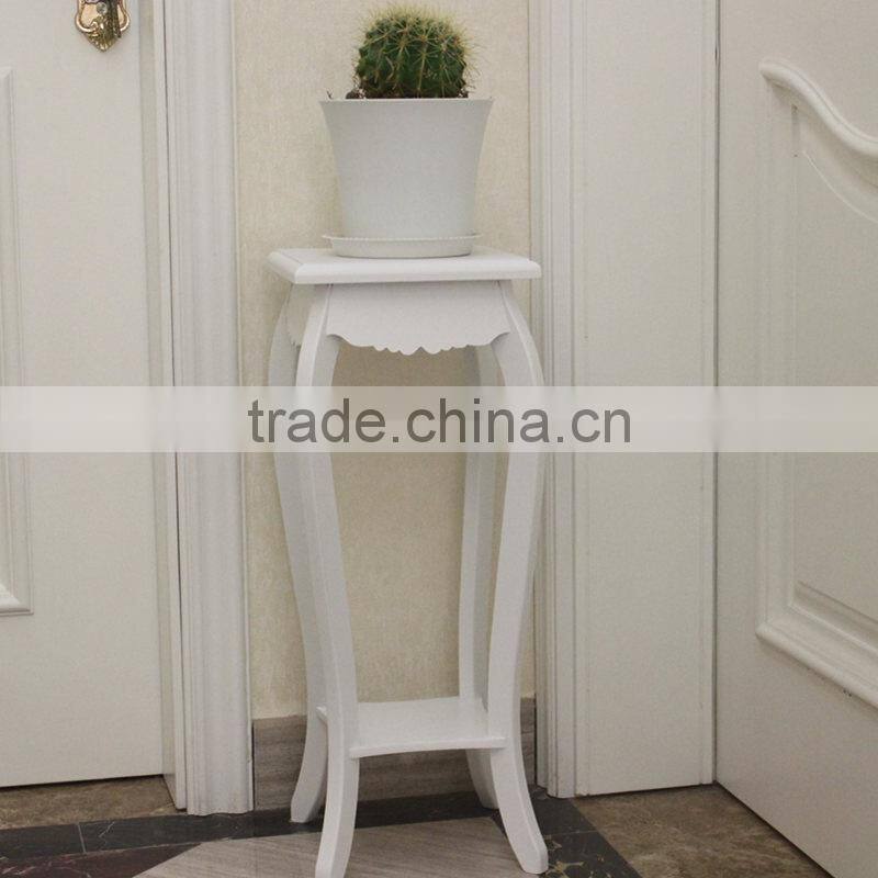 Beautiful wooden flower shelf