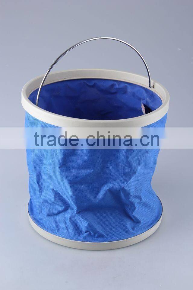 Portable Circular Oxford cloth folding bucket