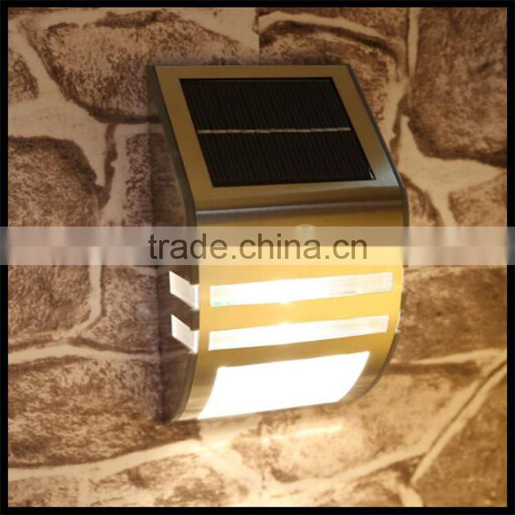 FQ-N102 Cheap Solar Powered LED Light,wall mounted light with 2 pcs LED