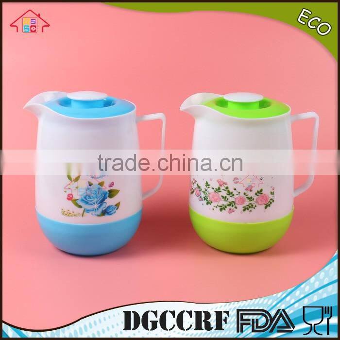 NBRSC set of 4 pcs Double Layers PP Cold Water Teapot Jug Plastic Kettle