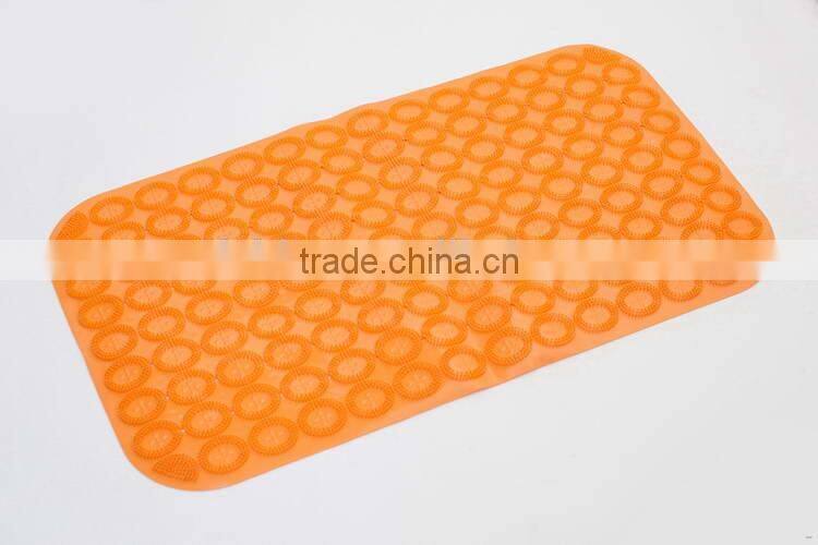 Customized color safety baby pvc bath mat