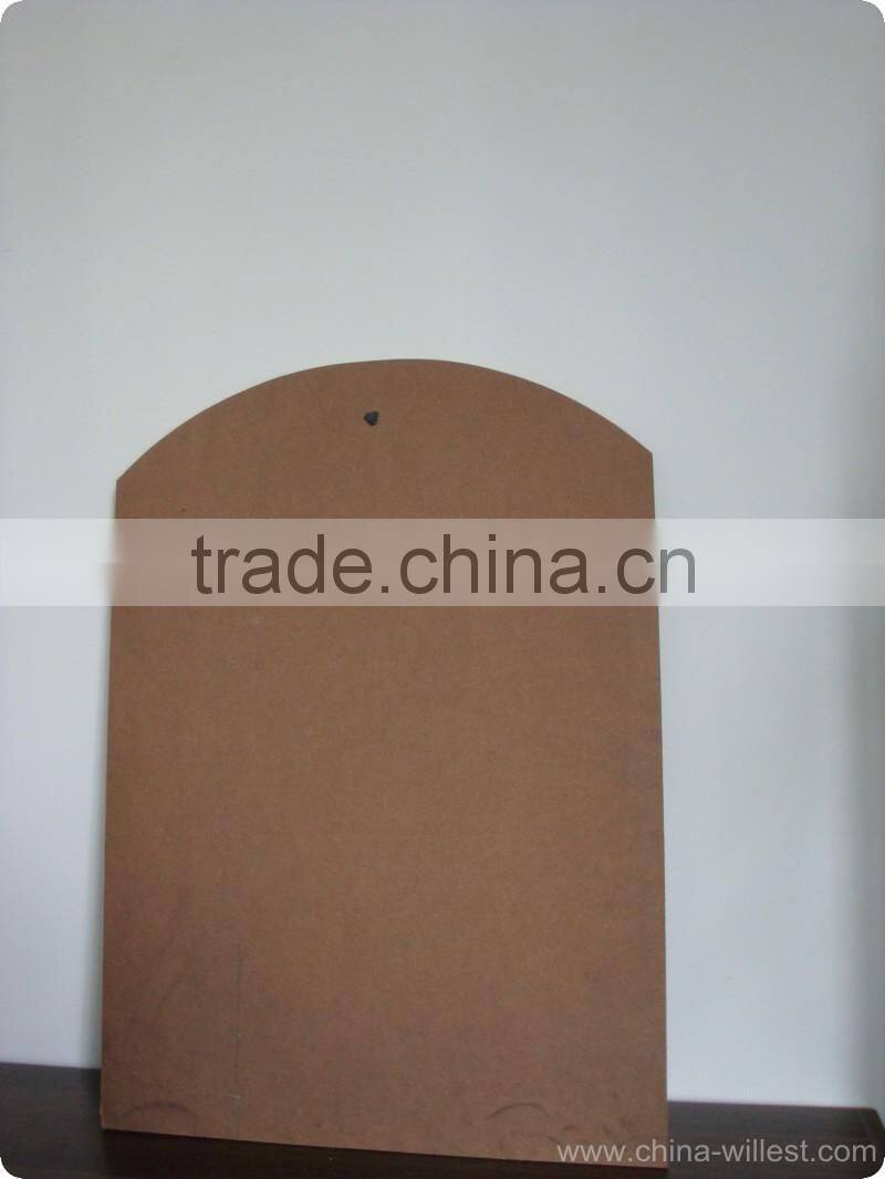 outdoor chalkboard with high quality, returant customized shape chalkboard