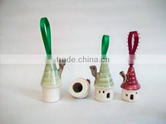 Mini House Christmas Ornaments