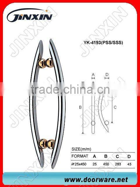 JINXIN front door pull handle,industrial stainless steel door handles