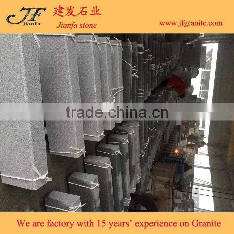 Factory price cheap granit G603 gray granite kerbstone