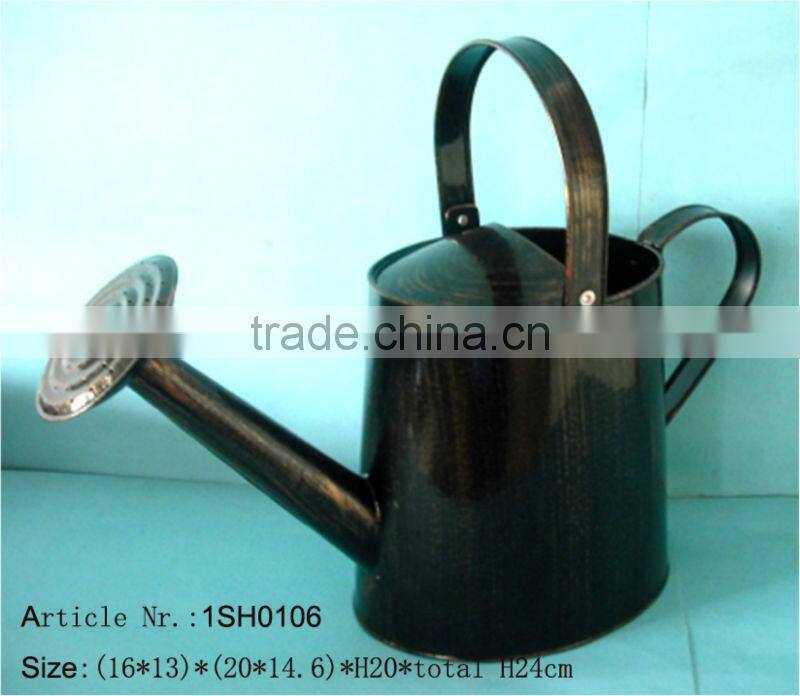 powder coated metal watering can