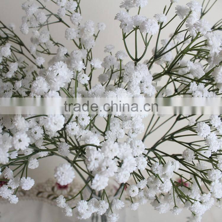 China Plastic flower fake starry flower for wedding flower