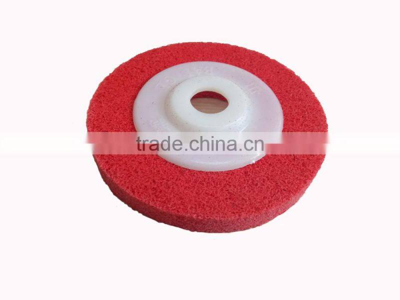 hot sale Non Woven Polishing Wheel polishing tool for copper and aluminum