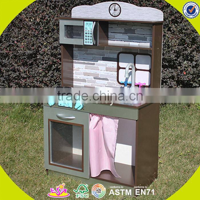 wholesale baby wooden refrigerator toy, best sale kids wooden refrigerator toy, fashion wooden refrigerator toy W10D016