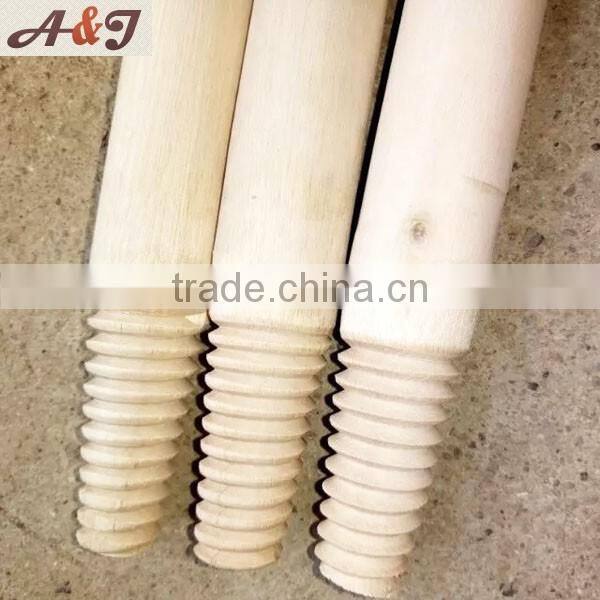 120*2.2 cm cleaning tool handle with customized screw