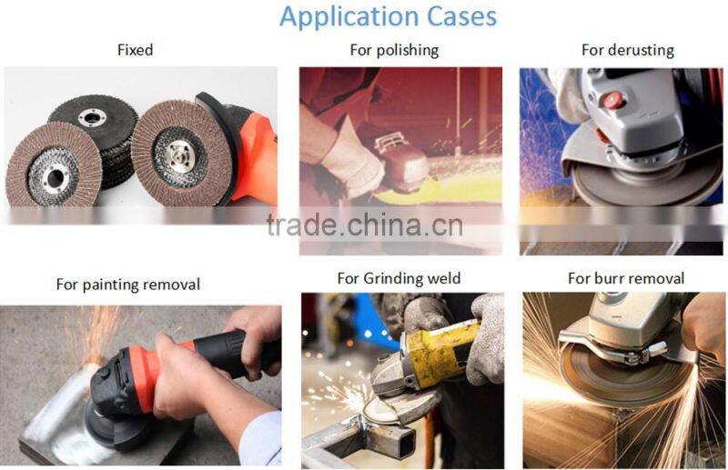 T27 flap disc 115mm 4.5" abrasive aluminum oxide flap disk grinding wheel ,sanding grit40 grit60 grit 80 grit120 4pcs per set