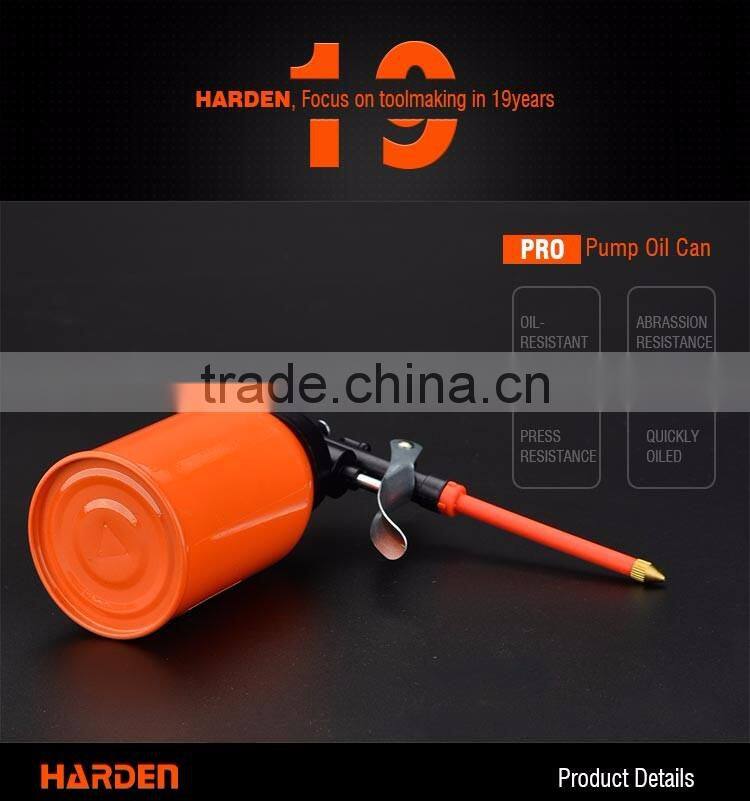 Environmental-friendly PET olier oil can Flexible metal spout oil can