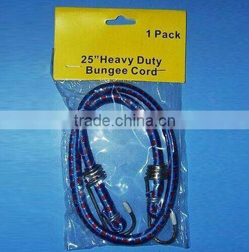 2017 good quality bungee cords for camping/ outdoor Multi-strand core rope with external plastic cove