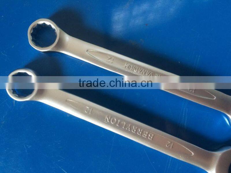 BERRYLION 12mm socket wrench two end combination spanner with mirror finished
