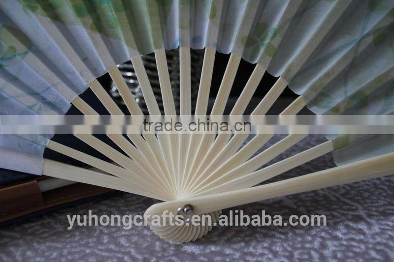 Promotional bamboo fans for wedding