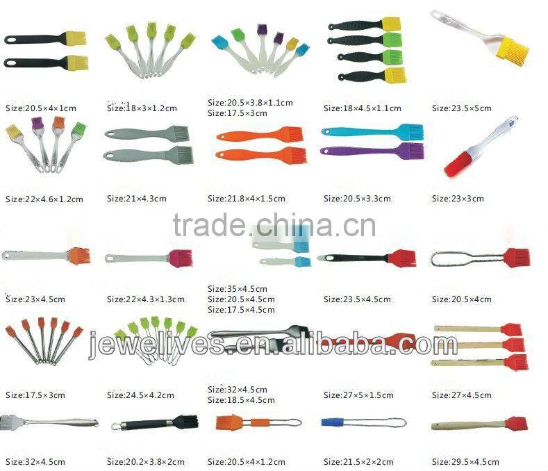 Beauty care materials silicone massage shower head brush