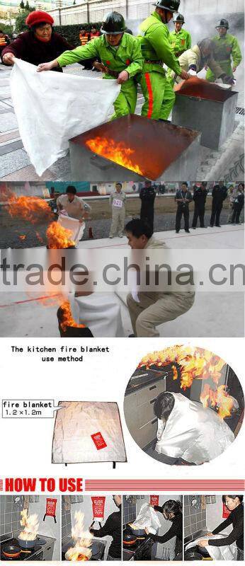  Factory direct EN1869 Fireproof Fire Blanket For Kitchen